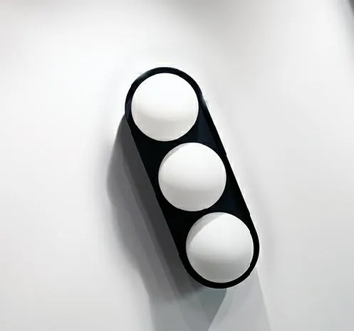 MOOSEE Lampa ścienna DROPS 3 - czarny