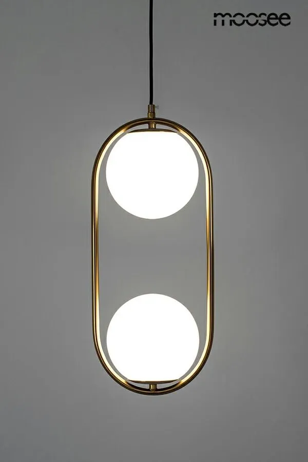 MOOSEE Lampa wisząca AURELIA TWIN - złoty