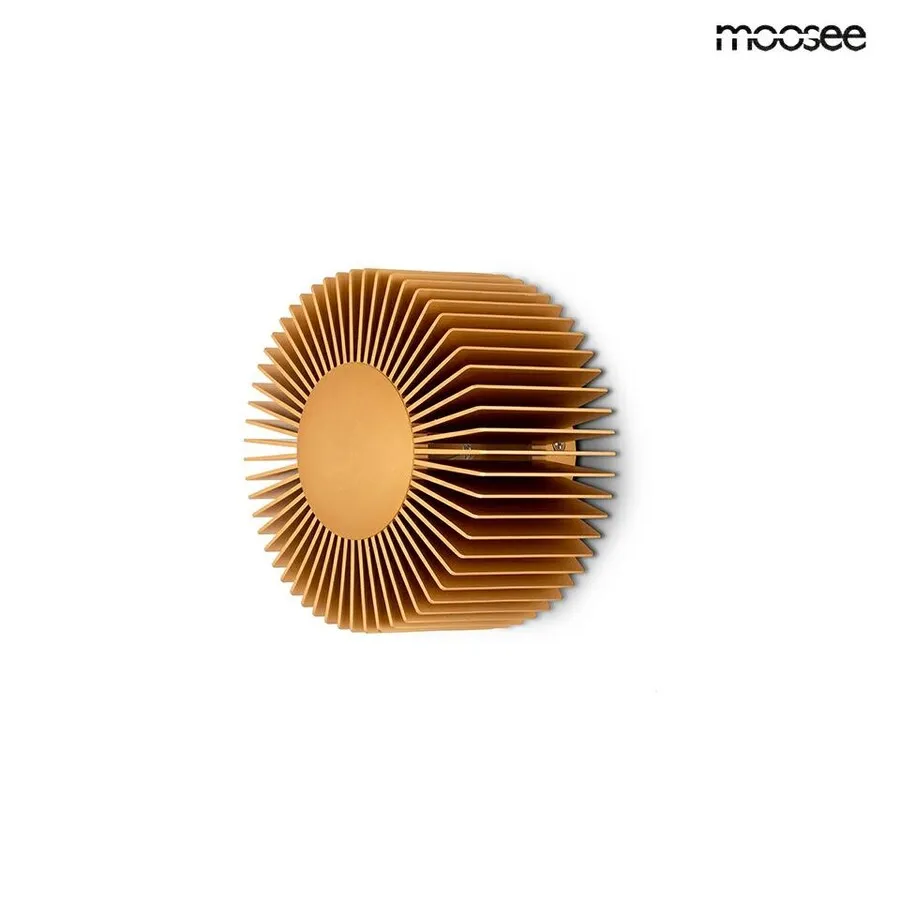 MOOSEE Lampa ścienna SUNNY - złoty
