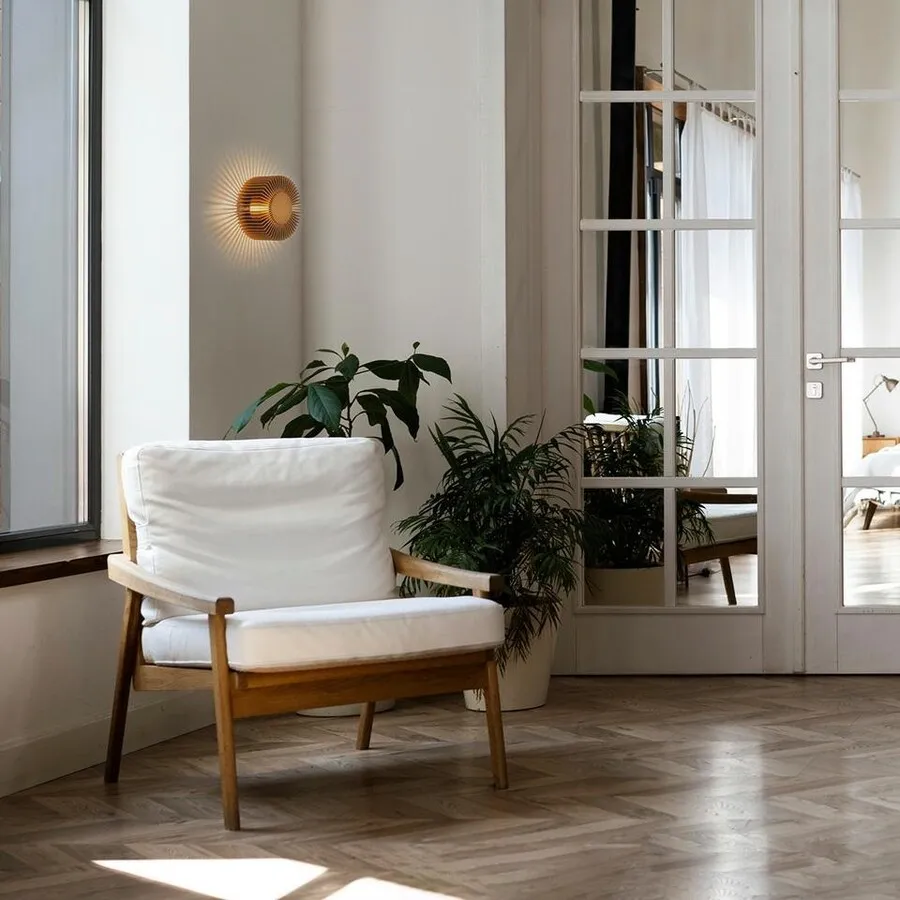 MOOSEE Lampa ścienna SUNNY - złoty