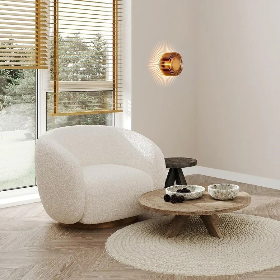 MOOSEE Lampa ścienna SUNNY - złoty