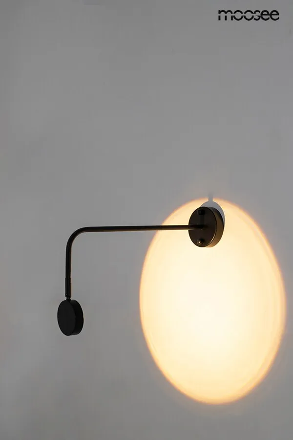 MOOSEE Lampa ścienna AXEL - czarny