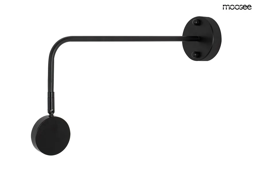 MOOSEE Lampa ścienna AXEL - czarny