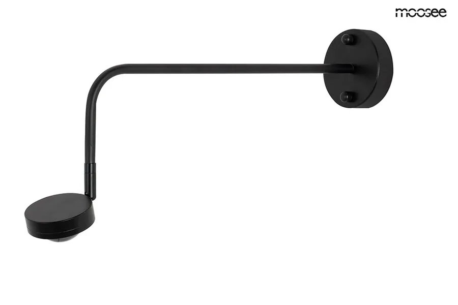 MOOSEE Lampa ścienna AXEL - czarny