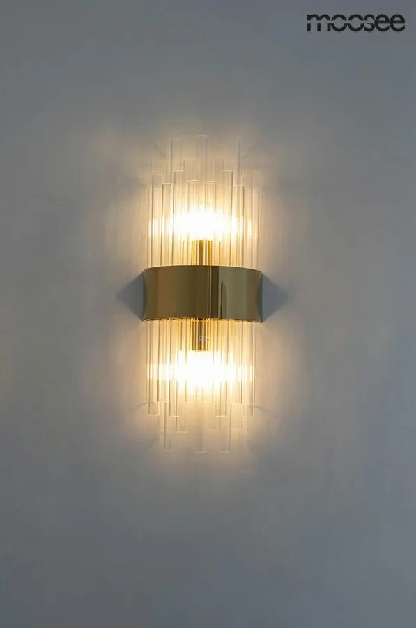 MOOSEE Lampa ścienna PORTOFINO - złoty