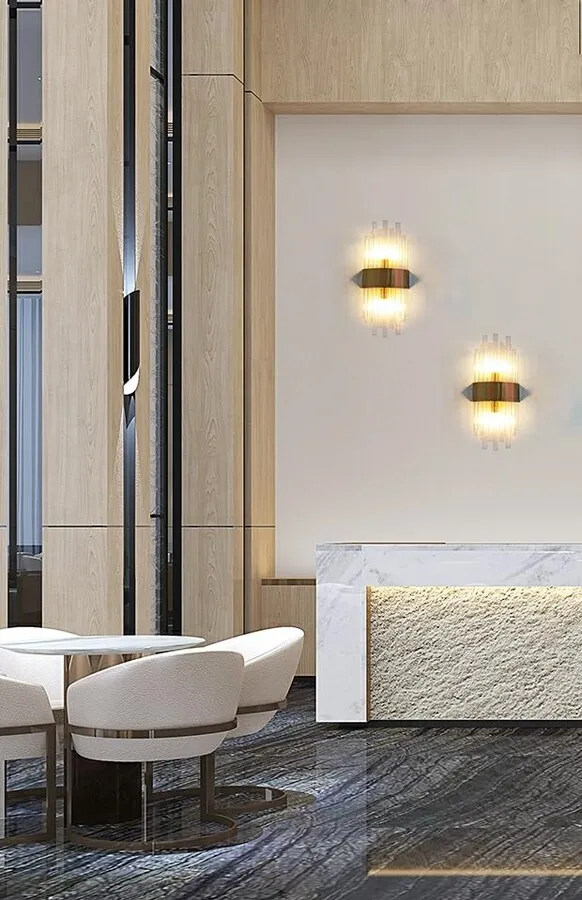 MOOSEE Lampa ścienna PORTOFINO - złoty