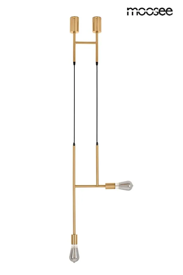 MOOSEE Lampa wisząca RIVA 2 - złoty