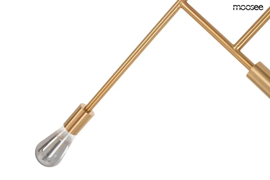 MOOSEE Lampa wisząca RIVA 2 - złoty