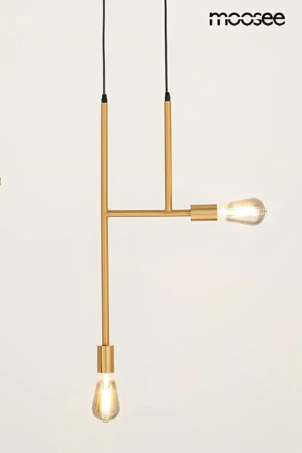 MOOSEE Lampa wisząca RIVA 2 - złoty