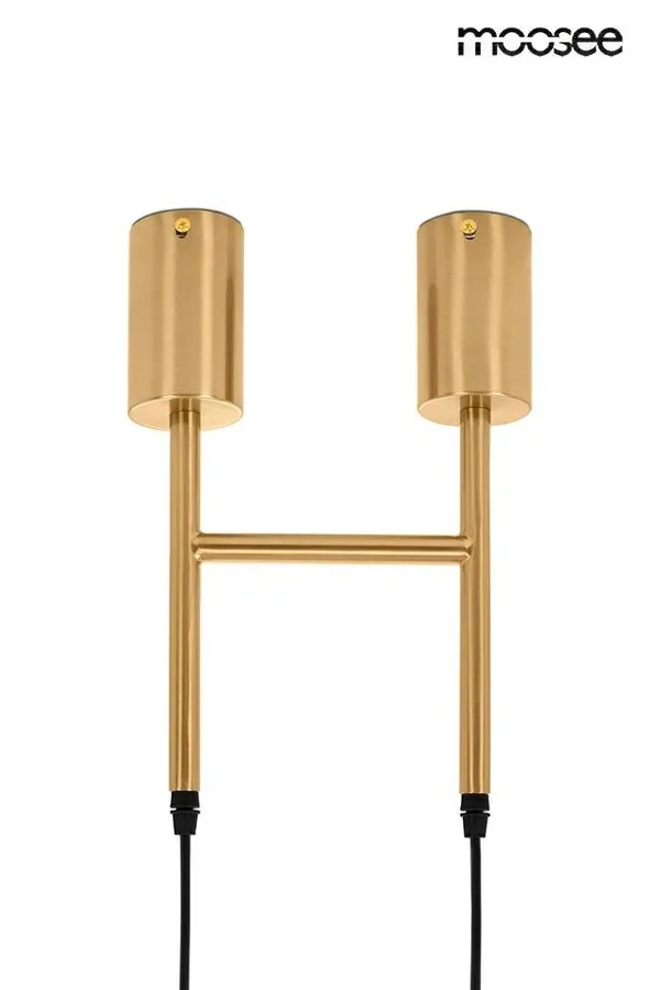 MOOSEE Lampa wisząca RIVA 2 - złoty