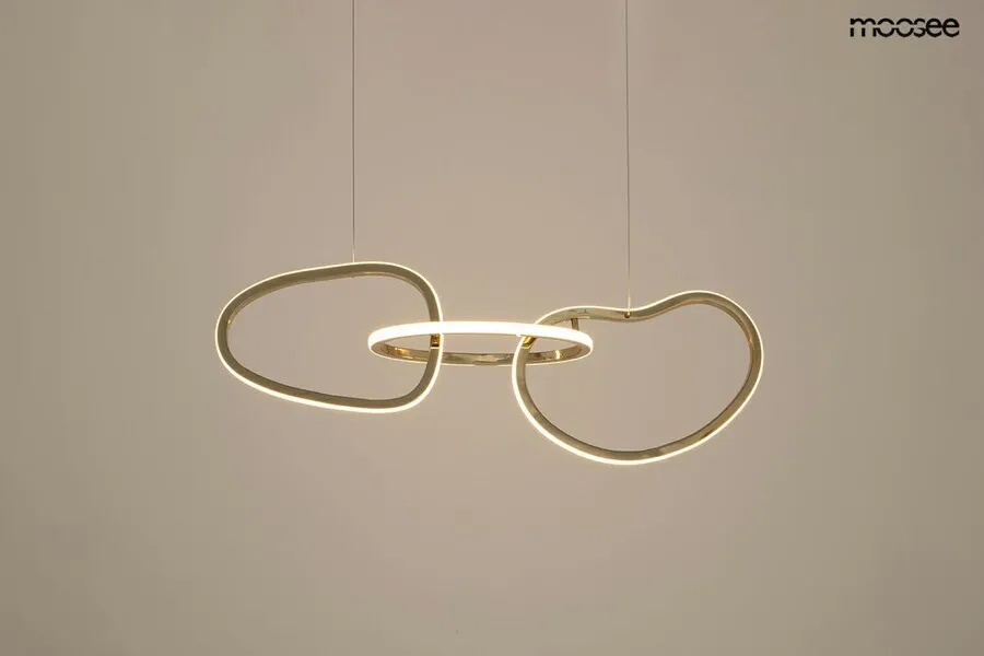 MOOSEE Lampa wisząca JAZZ 3 - złoty