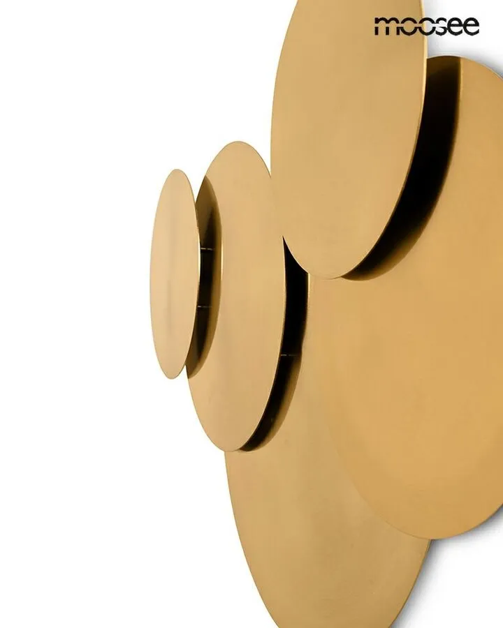 MOOSEE Lampa ścienna SCUDO - złoty