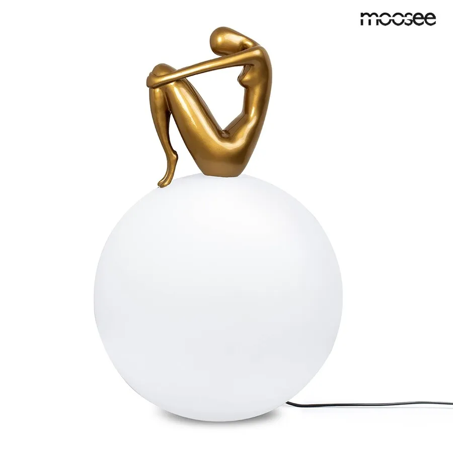 MOOSEE Lampa stołowa UOMO 35 - złoty