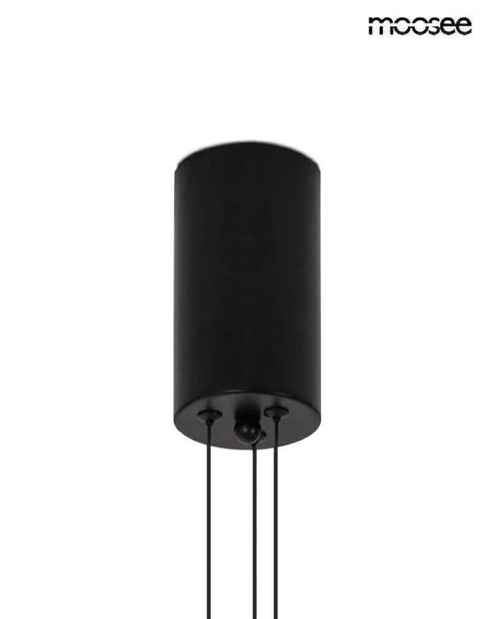MOOSEE Lampa wisząca OCTO 3 - czarny