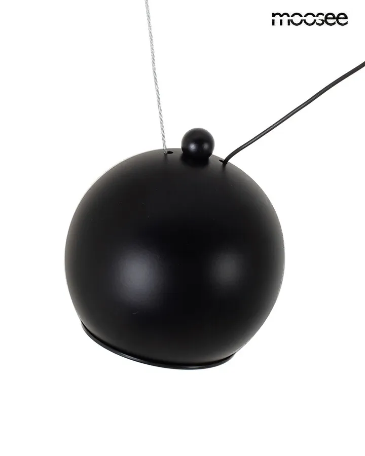 MOOSEE Lampa wisząca OCTO 3 - czarny