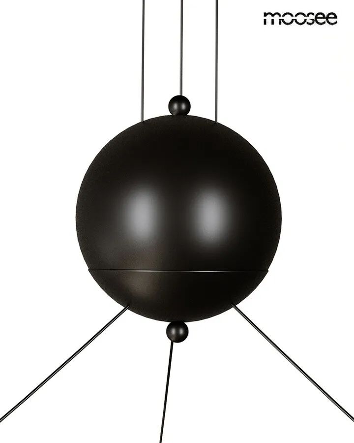 MOOSEE Lampa wisząca OCTO 3 - czarny