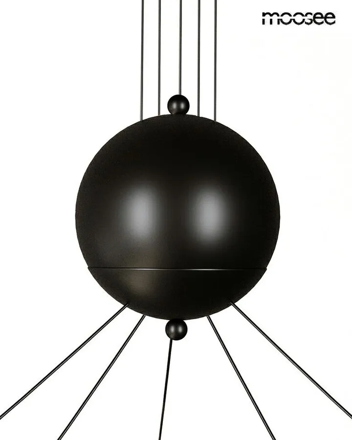MOOSEE Lampa wisząca OCTO 5 - czarny