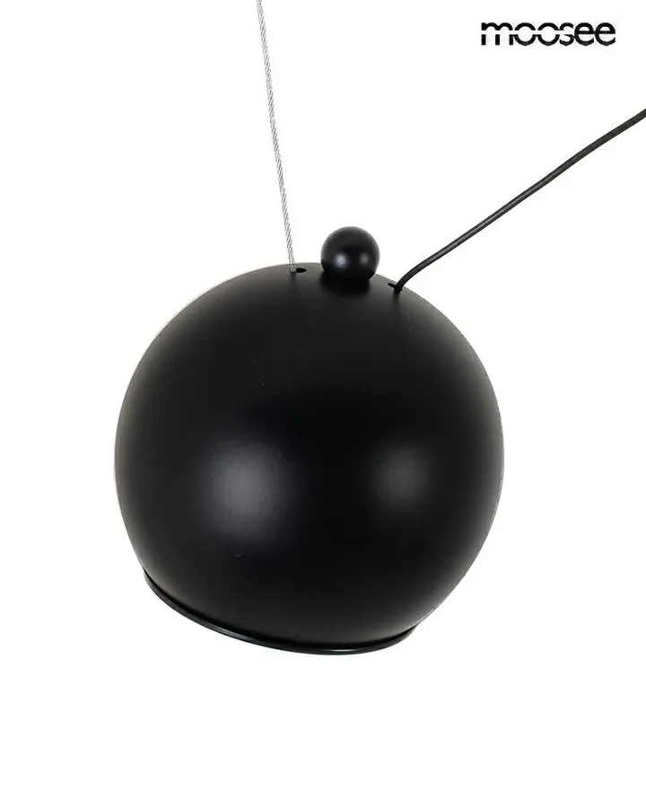MOOSEE Lampa wisząca OCTO 5 - czarny