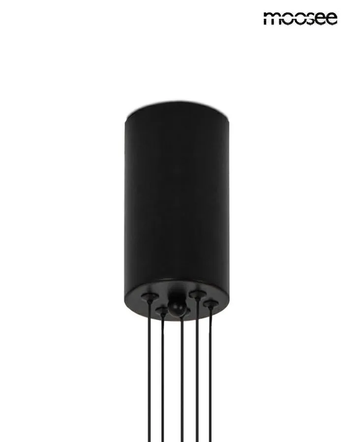 MOOSEE Lampa wisząca OCTO 5 - czarny