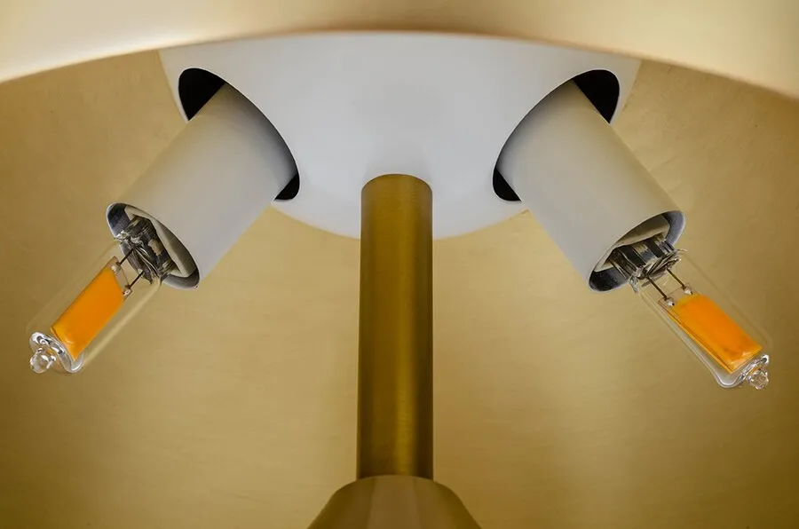 MOOSEE Lampa biurkowa FUNGO - złoty