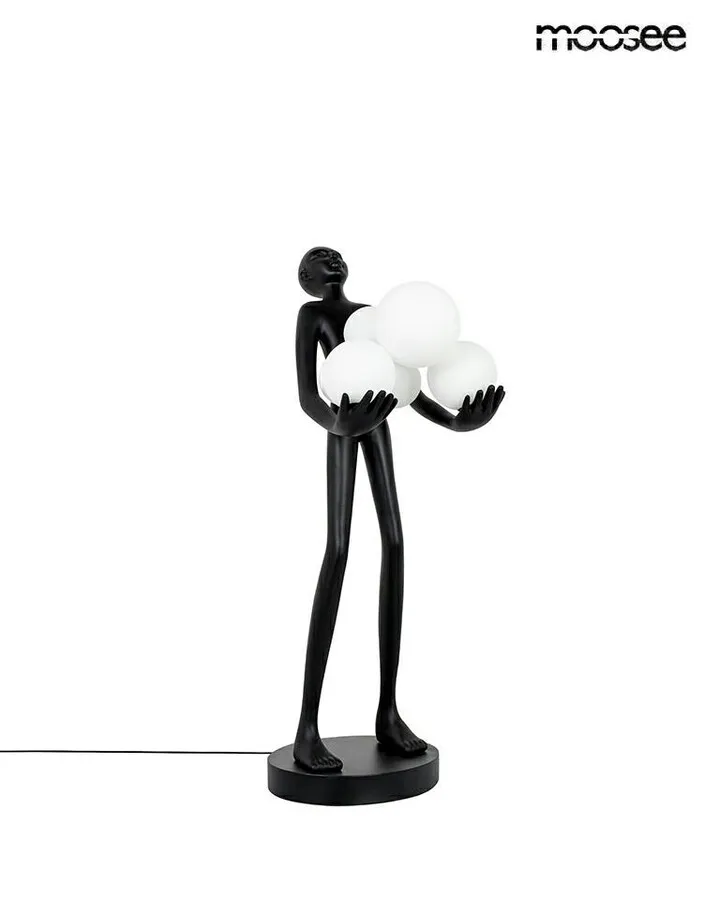MOOSEE Lampa stołowa HUMAN PREMIUM - czarny