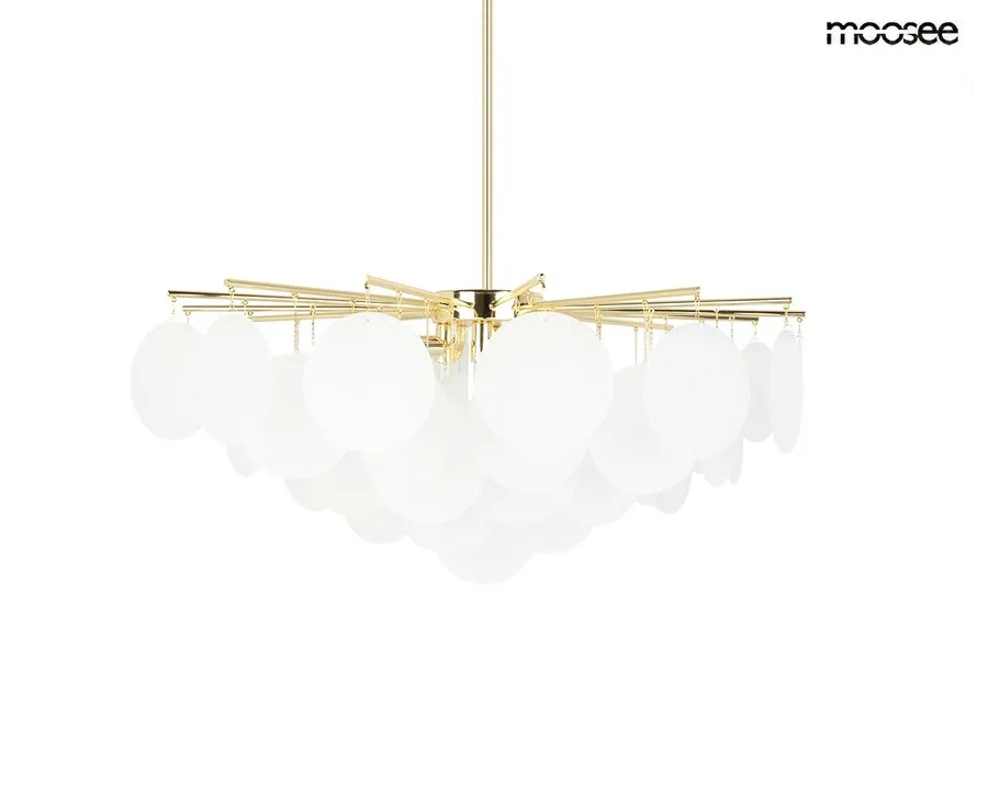 MOOSEE Lampa wisząca SUONO 80 - złoty