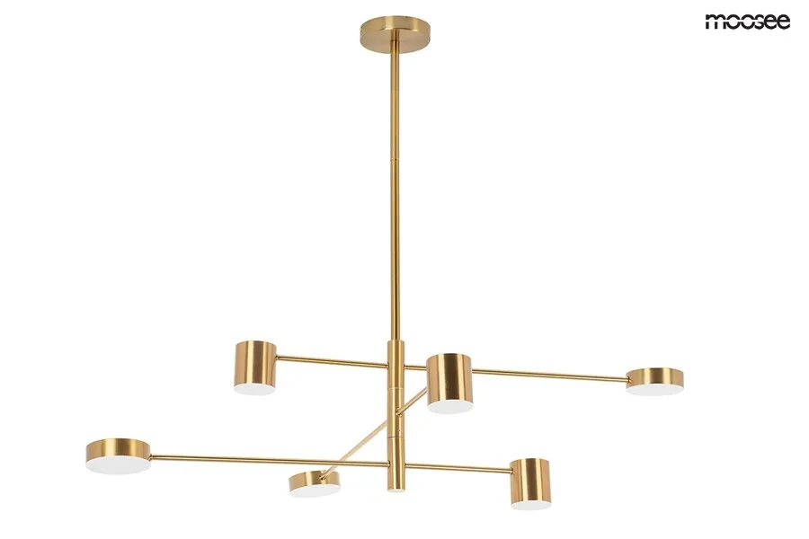 MOOSEE Lampa wisząca PIAZETTA - złoty
