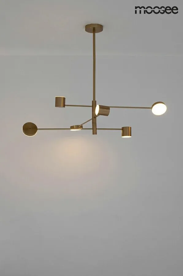 MOOSEE Lampa wisząca PIAZETTA - złoty