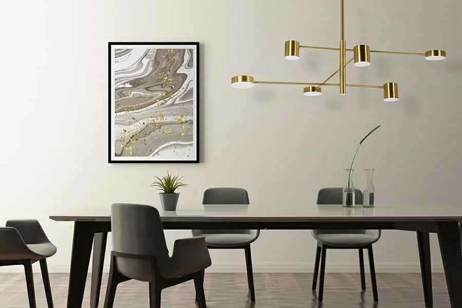 MOOSEE Lampa wisząca PIAZETTA - złoty