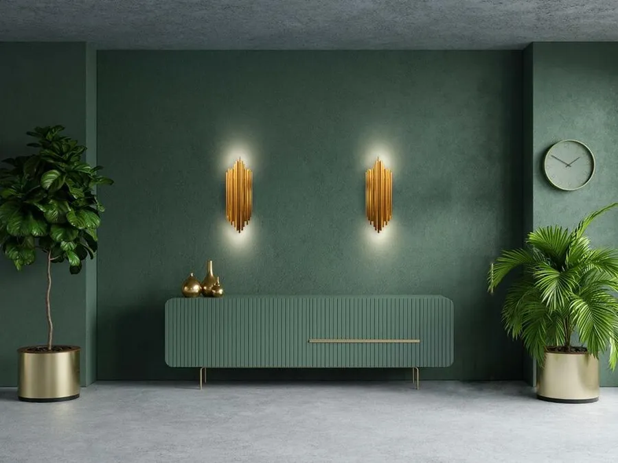 MOOSEE Lampa ścienna HARMONIC - złoty