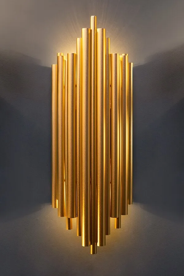 MOOSEE Lampa ścienna HARMONIC - złoty