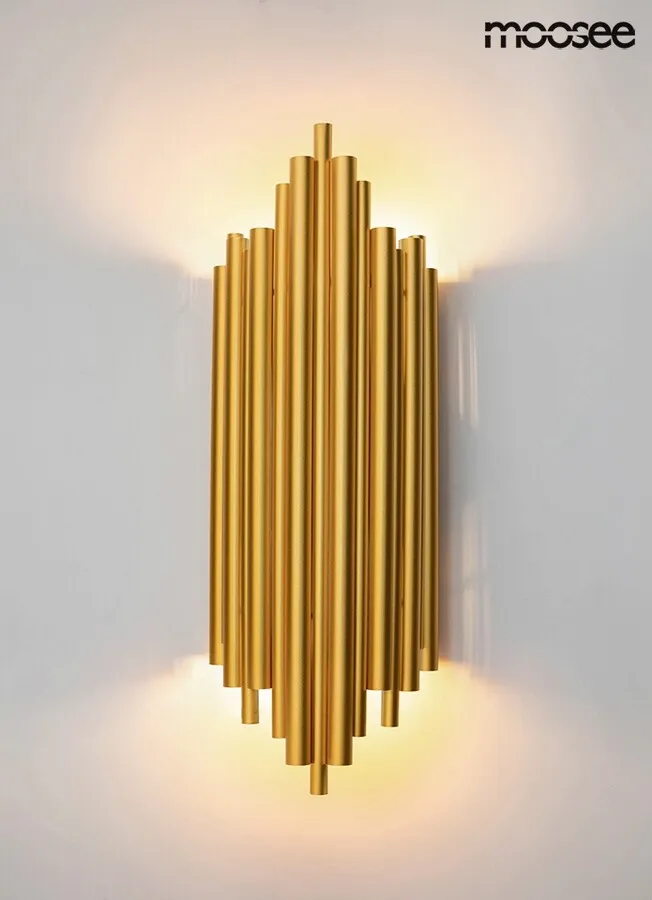 MOOSEE Lampa ścienna HARMONIC - złoty