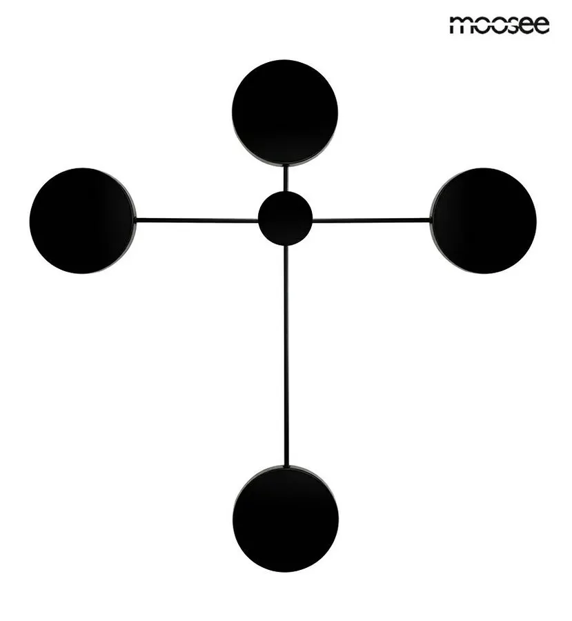 MOOSEE Lampa ścienna SHADOW 4 - czarny