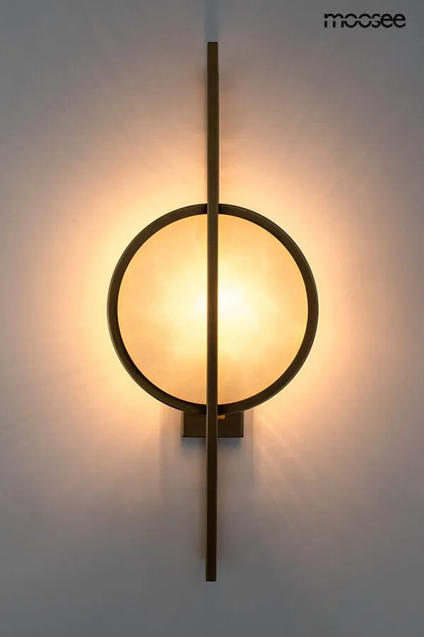 MOOSEE Lampa ścienna TROYA - złoty