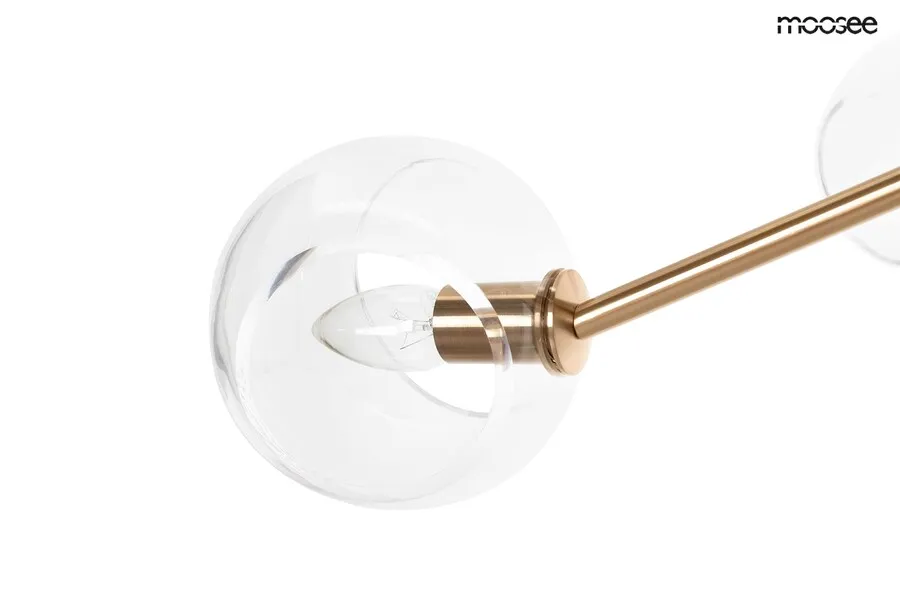 MOOSEE Lampa wisząca AURA 6 - złoty