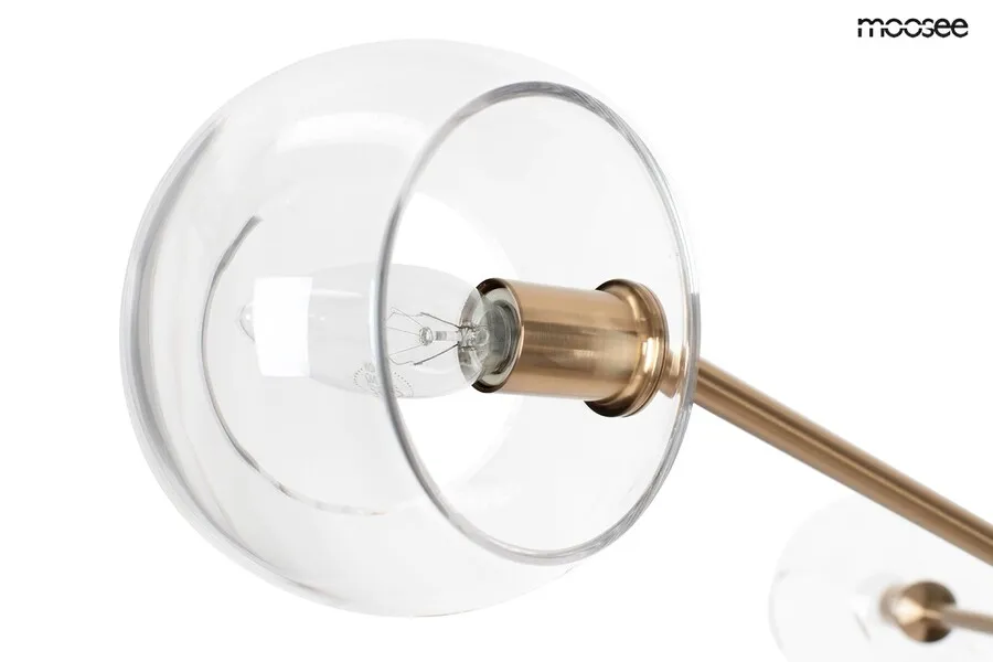 MOOSEE Lampa wisząca AURA 6 - złoty
