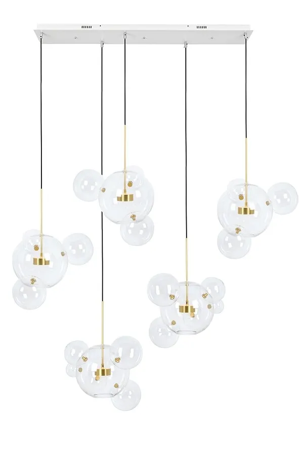 MOOSEE Lampa wisząca CAPRI LINE 5 - złoty