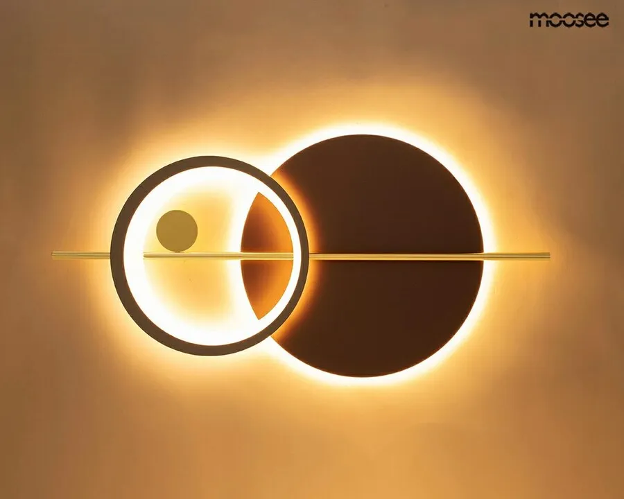 MOOSEE Lampa ścienna MOONS - złoty