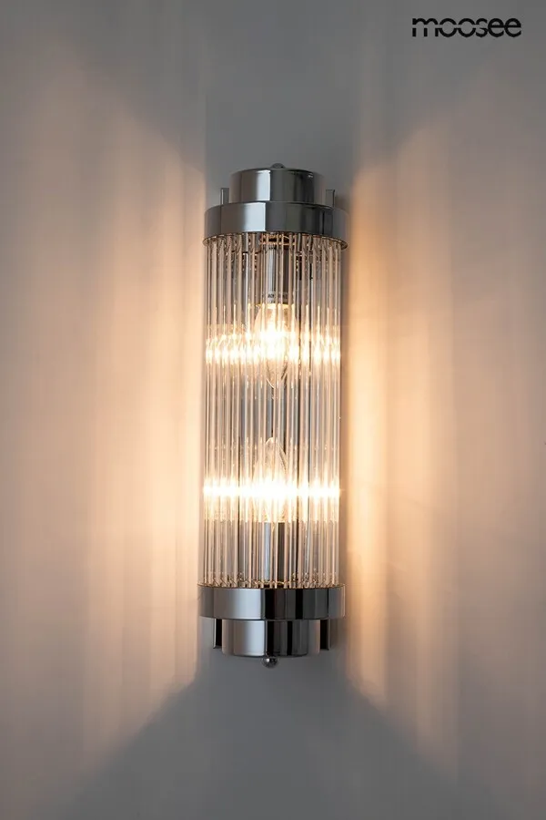 MOOSEE Lampa ścienna COLUMN 40 - srebrny