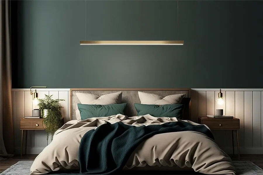 MOOSEE Lampa wisząca LINUS 120 - złoty