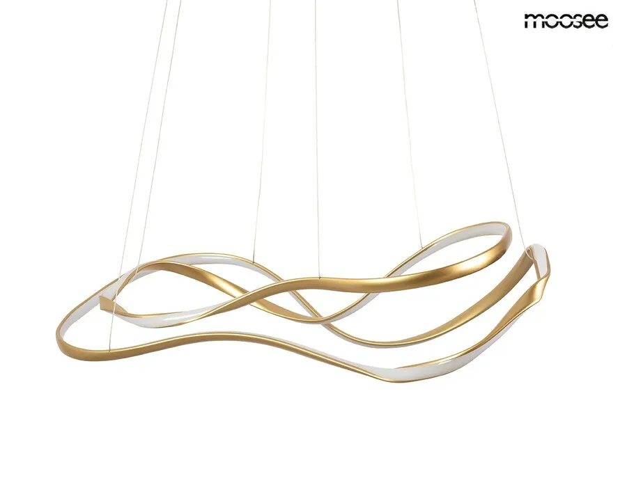 MOOSEE Lampa wisząca WAVES 2 - złoty