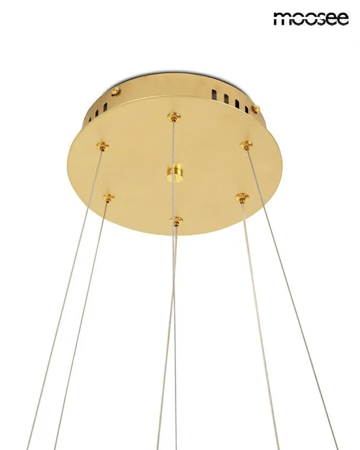 MOOSEE Lampa wisząca WAVES 2 - złoty