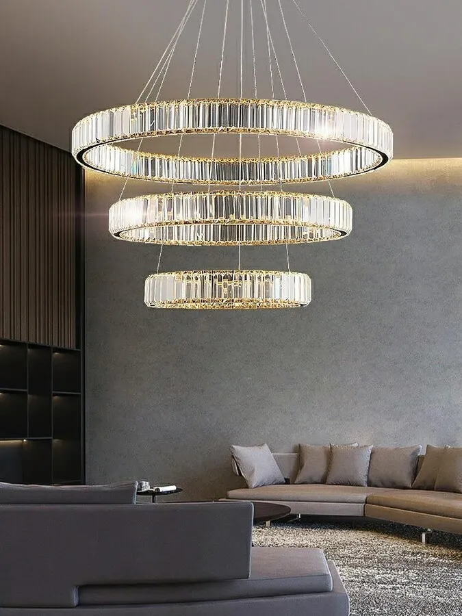 MOOSEE Lampa wisząca LIBERTY TRIPLES - złoty