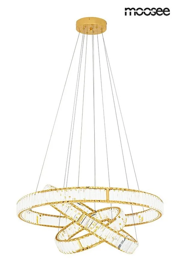MOOSEE Lampa wisząca LIBERTY TRIPLES - złoty