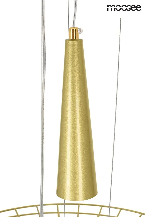 MOOSEE Lampa wisząca SESTO - złoty