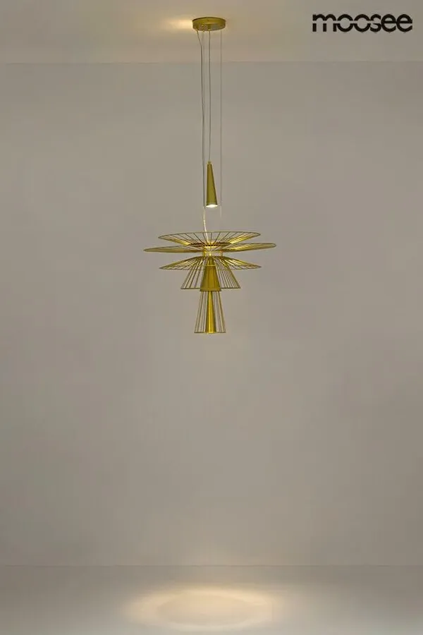 MOOSEE Lampa wisząca SESTO - złoty