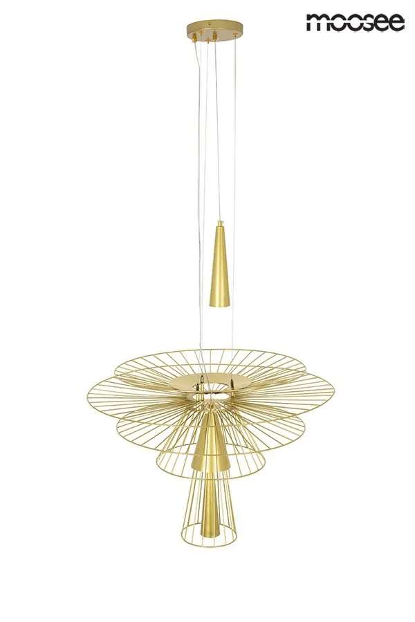 MOOSEE Lampa wisząca SESTO - złoty