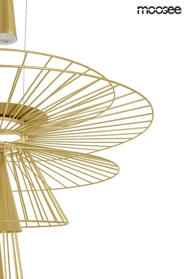 MOOSEE Lampa wisząca SESTO - złoty