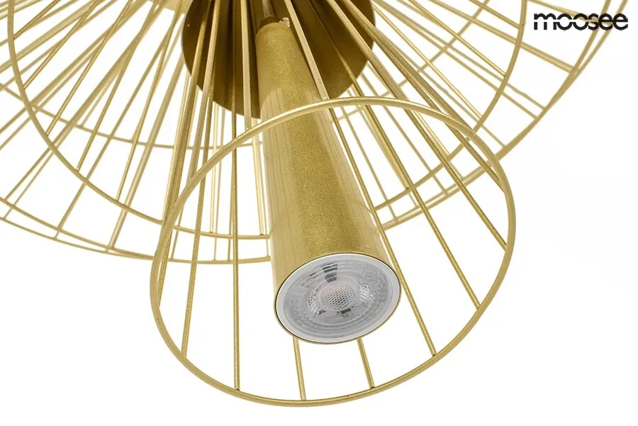 MOOSEE Lampa wisząca SESTO - złoty