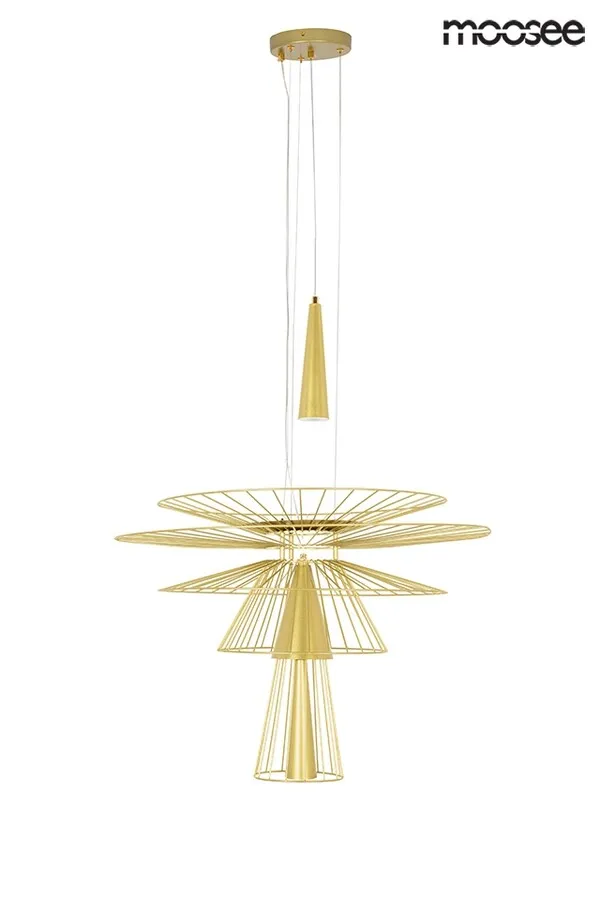 MOOSEE Lampa wisząca SESTO - złoty